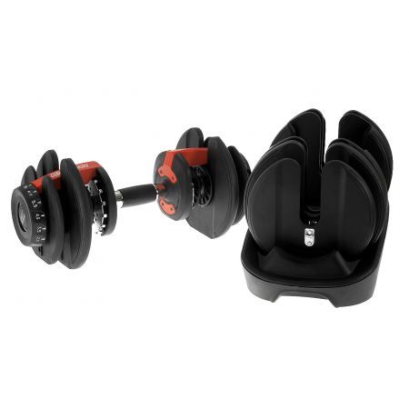 24kg Powertrain Adjustable Home Gym Dumbbell