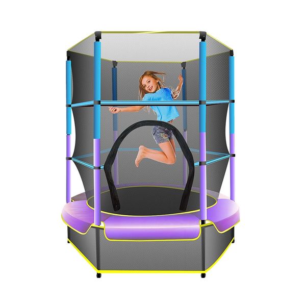 Kahuna Mini 4.5 ft Trampoline - Blue Purple