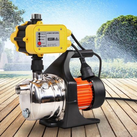 Giantz 800W High Pressure Garden Water Pump with Auto Controller