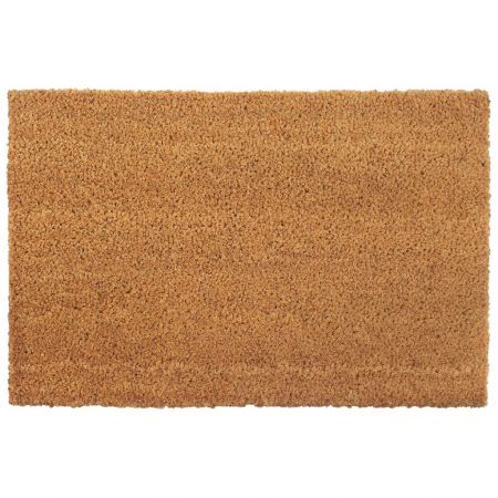 Doormats 2 pcs Coir 24 mm 40x60 cm Natural