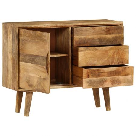 Sideboard Solid Mango Wood 90x40x69 cm