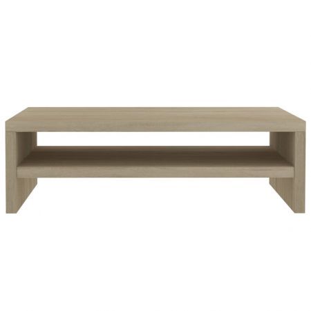 Monitor Stand Sonoma Oak 42x24x13 cm Chipboard