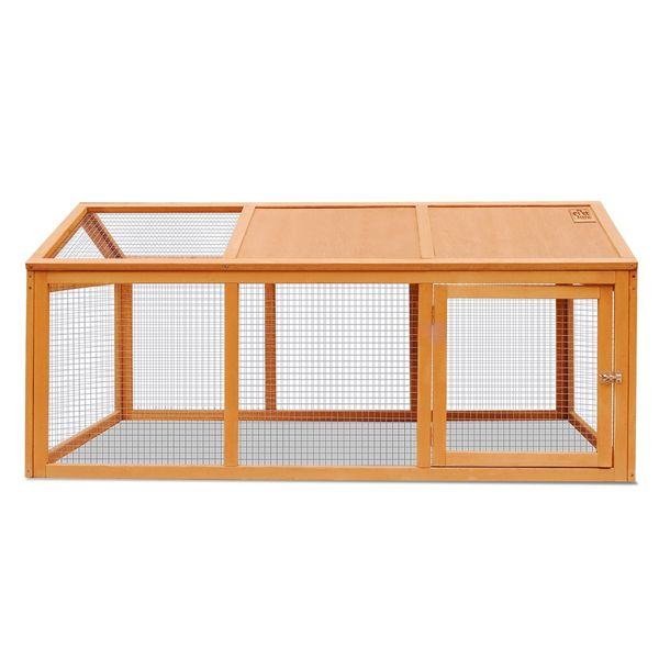 Chicken Run Coop Chook Cage Pen Shelter Wood House Rabbit Hutch Bunny Pet Bird Enclosure Outdoor