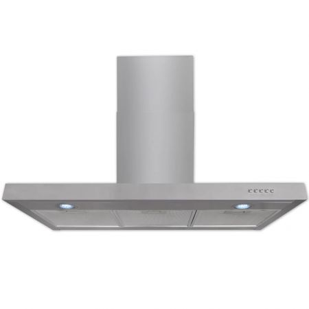 Flat Stainless Range Hood 900 mm