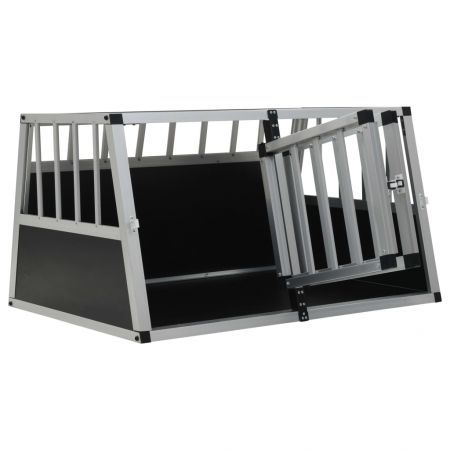 Dog Cage with Double Door 89x69x50 cm