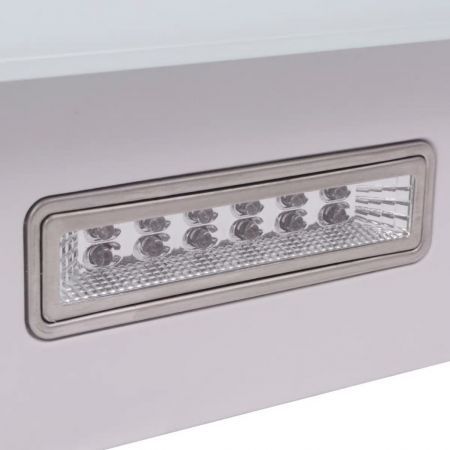 Range Hood with Touch Display White 900 mm