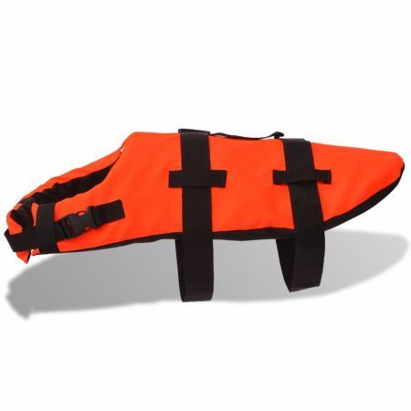 Dog Rescue Vest L Orange