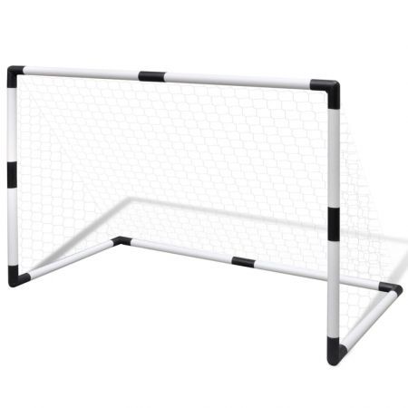 Mini Soccer Goals Post Net 2 pcs for Kids 91.5 x 48 x 61 cm