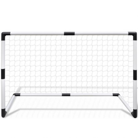 Mini Soccer Goals Post Net 2 pcs for Kids 91.5 x 48 x 61 cm