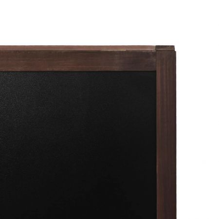 Double-sided Blackboard Cedar Wood Free Standing 40x60 cm