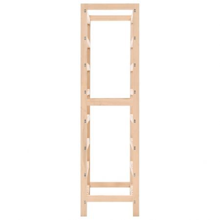 Wine Rack Cedar Wood 57,5x28x102 cm