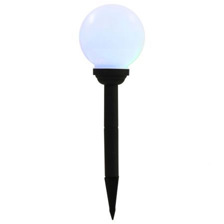 Outdoor Solar Lamps 8 pcs LED Spherical 15 cm RGB