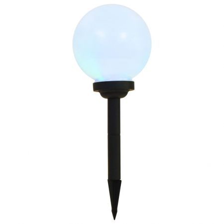 Outdoor Solar Lamps 6 pcs LED Spherical 20 cm RGB