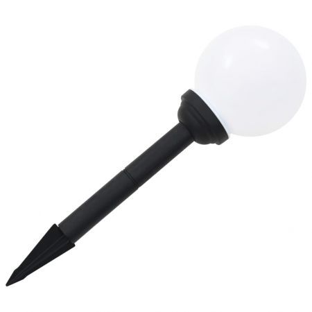 Outdoor Solar Lamps 6 pcs LED Spherical 20 cm RGB