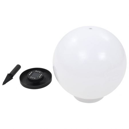 Outdoor Solar Lamps 2 pcs LED Spherical 40 cm RGB