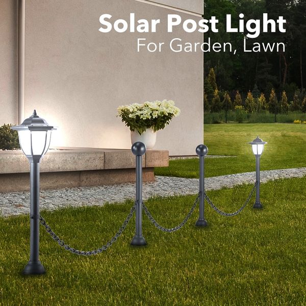 Deluxe Garden Lights Outdoor Solar Light Posts