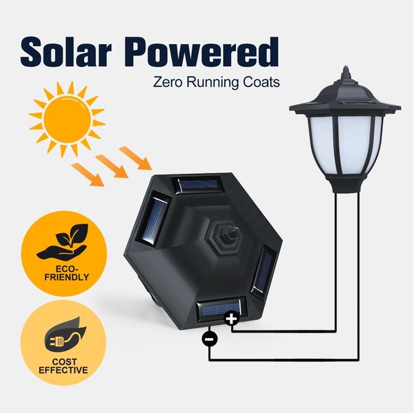 Deluxe Garden Lights Outdoor Solar Light Posts