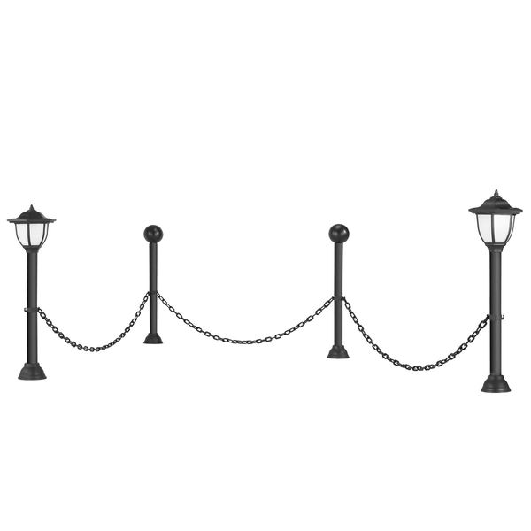 Deluxe Garden Lights Outdoor Solar Light Posts