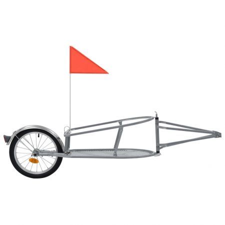 Bike Luggage Trailer with Bag Orange and Black