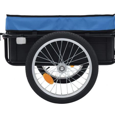 Bike Cargo Trailer/Hand Wagon 155x61x83 cm Steel Blue