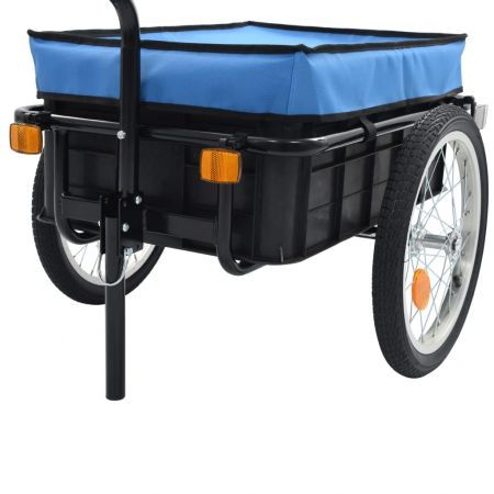 Bike Cargo Trailer/Hand Wagon 155x61x83 cm Steel Blue