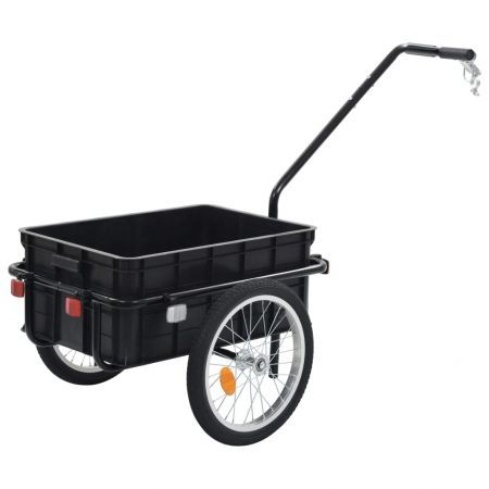 Bike Cargo Trailer/Hand Wagon 155x61x83 cm Steel Blue