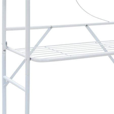 Toilet Rack White 60x33x174 cm