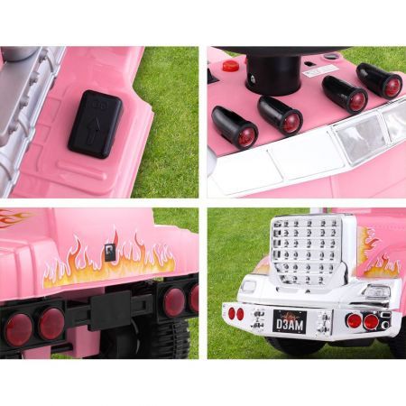 Rigo Kids Electric Ride On Car Truck Motorcycle Motorbike Toy Cars 6V Pink