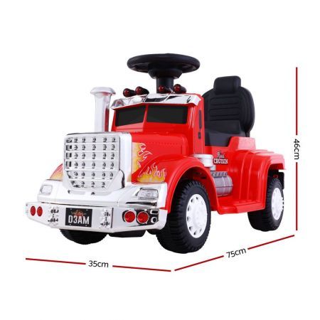 Rigo Kids Electric Ride On Car Truck Motorcycle Motorbike Toy Cars 6V Red