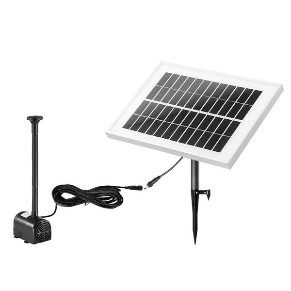 20W Solar Powered Fountain Water Pump for Outdoor Garden Pond Pool