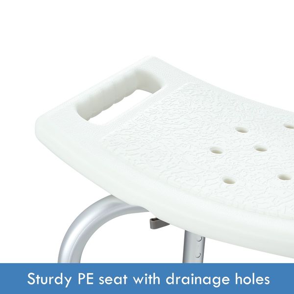 New Adjustable Shower Chair Bath Tub Seat Bench for Elderly Disabled