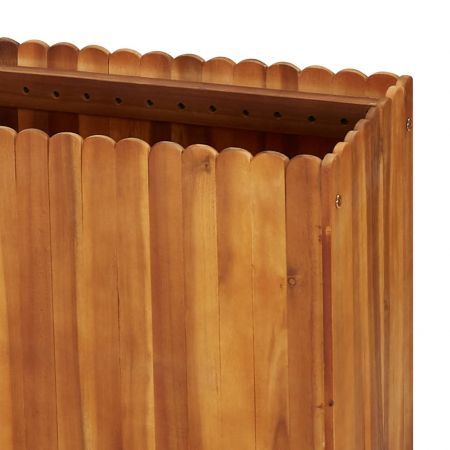 Garden Planter 200x30x50 cm Solid Acacia Wood