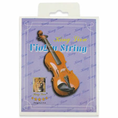 King Lion Universal Violin Strings Set 4/4 3/4 1/2 1/4 703A