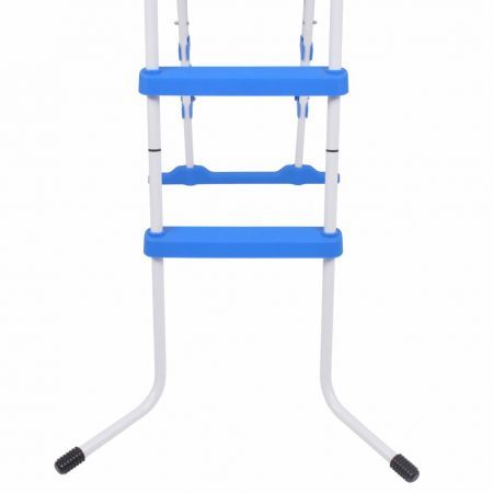 Above-Ground Pool Safety Ladder with 3 Steps 122 cm