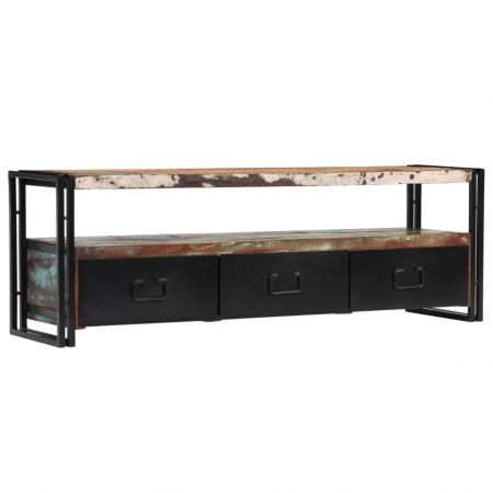 TV Cabinet Solid Reclaimed Wood 120x30x40 cm