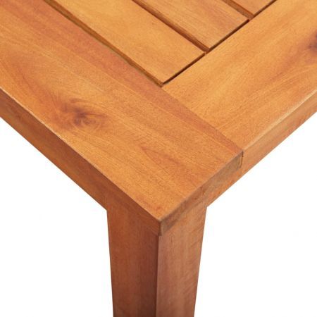 Garden Table 215x90x74 cm Solid Acacia Wood