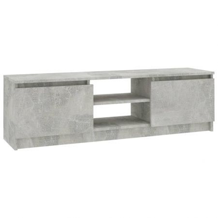 TV Cabinet Concrete Grey 120x30x35.5 cm Chipboard