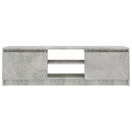 TV Cabinet Concrete Grey 120x30x35.5 cm Chipboard