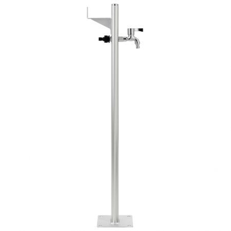 vidaXL Garden Water Column Aluminium 95 cm