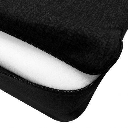 Trifold Foam Mattress 190 x 70 x 9 cm Black