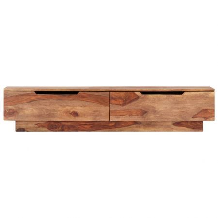 TV Cabinet 145x30x30 cm Solid Sheesham Wood