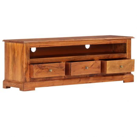 TV Cabinet 120x30x40 cm Solid Acacia Wood