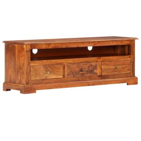 TV Cabinet 120x30x40 cm Solid Acacia Wood