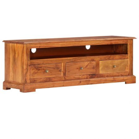 TV Cabinet 120x30x40 cm Solid Acacia Wood