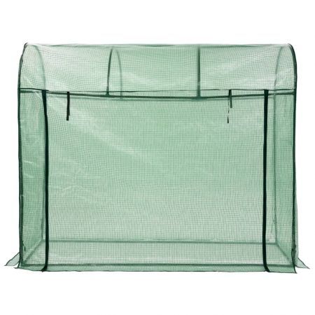 Greenhouse with Zippered Door 200x80x170 cm