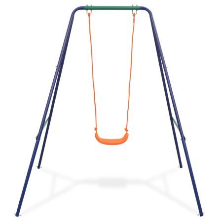 2-in-1 Single Swing and Toddler Swing Orange