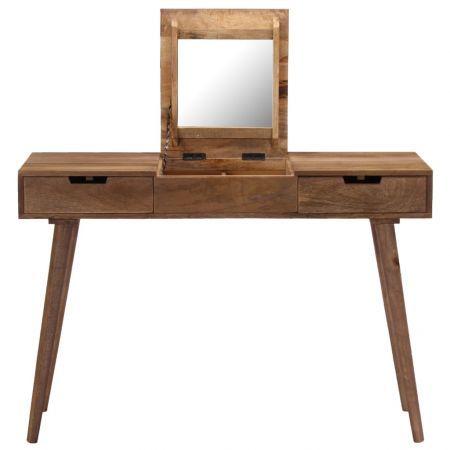 Dressing Table 112x45x76 cm Solid Mango Wood