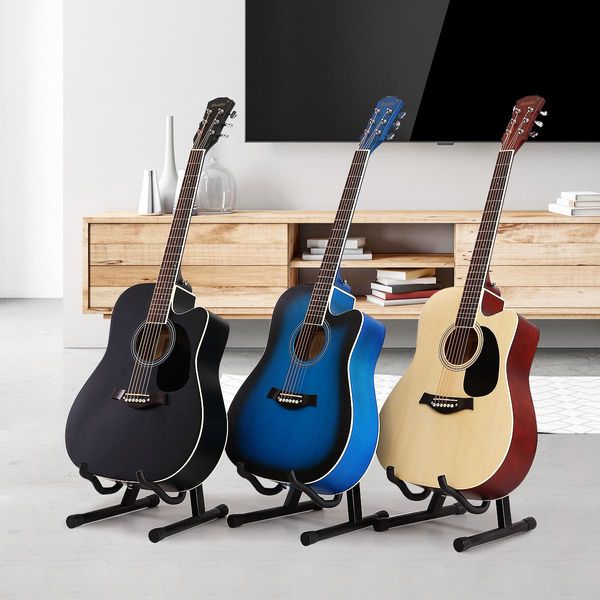 Guitar Stand A Frame For Electric Acoustic Bass Guitar Folding Portable Holder Melodic