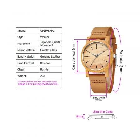 Striegel Design Your Own   Engraved Wooden Watch