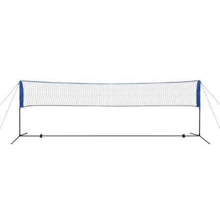 Badminton Net Set with Shuttlecocks 500x155 cm